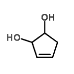 CAS 登录号：40459-97-0， 3-环戊烯-1,2-二醇