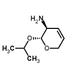 CAS 登录号：405145-84-8， (2R,3S)-2-异丙氧基-3,6-二氢-2H-吡喃-3-胺