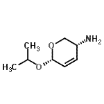 CAS 登录号：405145-96-2， (3R,6S)-6-异丙氧基-3,6-二氢-2H-吡喃-3-胺