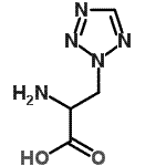 CAS 登录号：405150-16-5， 3-(2H-四唑-2-基)丙氨酸