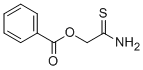 结构式 CAS# 40516-65-2, 2-(苯甲酰氧基)硫代乙酰胺