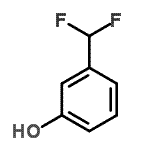 CAS 登录号：405196-14-7， 3-(二氟甲基)苯酚
