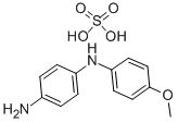 CAS 登录号：40563-70-0， 凡拉明蓝 B 硫酸盐