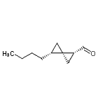 CAS 登录号：405873-84-9， (1R,3S,4R)-4-丁基螺[2.2]戊烷-1-甲醛