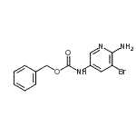 CAS 登录号：405939-48-2， 苄基(6-氨基-5-溴-3-吡啶基)氨基甲酸酯