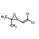 CAS 登录号：40646-47-7， 3-(2,2-二氯乙烯基)-2,2-二甲基环氧乙烷