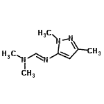 CAS 登录号：406684-84-2， N'-(1,3-二甲基-1H-吡唑-5-基)-N,N-二甲基亚氨代甲酰胺