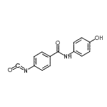 CAS 登录号：406708-87-0， N-(4-羟基苯基)-4-异氰酸苯甲酰胺