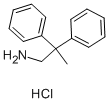 结构式 CAS# 40691-66-5, 2,2-二苯基丙胺盐酸盐