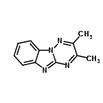CAS 登录号：40697-77-6， 2,3-二甲基[1,2,4]三嗪并[2,3-a]苯并咪唑