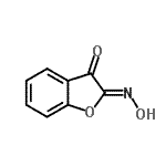 CAS 登录号：40701-27-7， (2Z)-2-(羟基亚胺)-1-苯并呋喃-3(2H)-酮