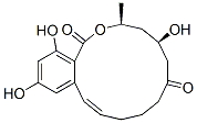 CAS 登录号：40785-64-6， [3S,5R,11E,(-)]-3,4,5,6,9,10-六氢-5,14,16-三羟基-3-甲基-1H-2-苯并氧杂环十四烷-1,7(8H)-二酮