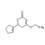 CAS 登录号：408308-16-7， 6-(1-环戊烯-1-基)-4-乙氧基-5,6-二氢-2H-吡喃-2-酮