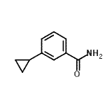CAS 登录号：408359-50-2， 3-环丙基苯甲酰胺