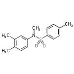 CAS 登录号：408508-82-7， N-(3,4-二甲基苯基)-N,4-二甲基苯磺酰胺