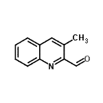 CAS 登录号：408523-30-8， 3-甲基-2-喹啉甲醛