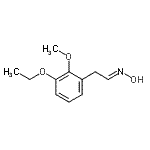 CAS 登录号：408531-28-2， (1E)-2-(3-乙氧基-2-甲氧基苯基)-N-羟基乙烷亚胺