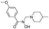 CAS#: 40890-91-3， 4-Methoxy-N-[(4-Methyl-1-Piperidinyl)Methyl]Benzohydroxamic Acid