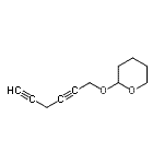 CAS 登录号：40924-58-1， 2-(2,5-己二炔-1-基氧基)四氢-2H-吡喃