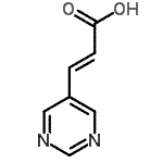 CAS 登录号：40929-53-1， (2E)-3-(5-嘧啶基)丙烯酸