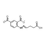 CAS 登录号：4093-65-6， (4E)-4-[(2,4-二硝基苯基)亚肼基]丁酸