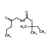 CAS 登录号：409315-36-2， 乙基N-{[(2-甲基-2-丁烷基)氧基]羰基}甘氨酸酯