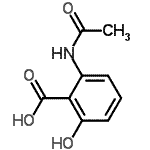 CAS 登录号：409326-60-9， 2-乙酰氨基-6-羟基苯甲酸