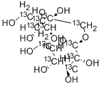 CAS 登录号：41055-68-9， beta-D-[Ul-13C6]果糖呋喃糖基 alpha-D-[Ul-13C6]吡喃葡萄糖苷