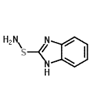 CAS 登录号：41066-68-6， 2-(氨基硫基)-1H-苯并咪唑