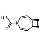 CAS 登录号：41079-29-2， 1-[(1R,7S)-4-氮杂双环[5.2.0]壬-2,5,8-三烯-4-基]乙酮