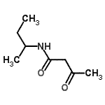 CAS 登录号：41153-94-0， N-仲-丁基-3-氧代丁酰胺