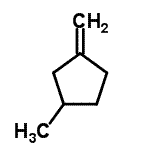 CAS 登录号：41158-41-2， 1-甲基-3-亚甲基环戊烷e