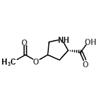 CAS 登录号：4117-23-1， 4-乙酰氧基-L-脯氨酸