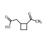 CAS 登录号：412011-44-0， (2-乙酰基环丁基)乙酸