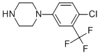 structure of CAS# 41213-04-1, 1-(4-Chloro-3-Trifluoromethylphenyl)Piperazine;Sbb003071;1-(4-Chloro-3-(Trifluoromethyl)Phenyl)Piperazine