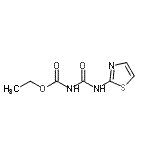 CAS 登录号：41227-91-2， 乙基(1,3-噻唑-2-基氨基甲酰)氨基甲酸酯