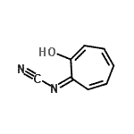 CAS 登录号：412275-15-1， [(1Z)-2-羟基-2,4,6-环庚三烯-1-亚基]氰胺