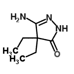 CAS 登录号：412301-33-8， 5-氨基-4,4-二乙基-2,4-二氢-3H-吡唑-3-酮