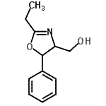CAS 登录号：412308-66-8， (2-乙基-5-苯基-4,5-二氢-1,3-恶唑-4-基)甲醇