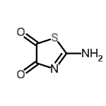 CAS 登录号：412311-41-2， 2-氨基-1,3-噻唑-4,5-二酮