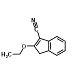 CAS 登录号：412341-70-9， 2-乙氧基-1H-茚-3-甲腈