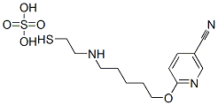 CAS#: 41287-12-1， 2-[5-(5-Cyano-2-Pyridyloxy)Pentyl]Aminoethanethiol Sulfate