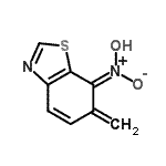 CAS 登录号：412935-39-8， [(7Z)-6-亚甲基-1,3-苯并噻唑-7(6H)-亚基]氮酸