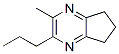CAS#: 41330-37-4， 6,7-Dihydro-2-Methyl-3-Propyl-5H-Cyclopentapyrazine