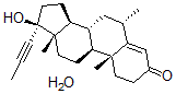 CAS 登录号：41354-30-7， 地美炔酮水合物