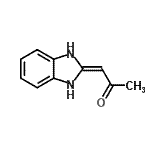 CAS 登录号：413609-98-0， 1-(1,3-二氢-2H-苯并咪唑-2-亚基)丙酮