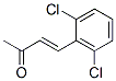 结构式 CAS# 41420-69-3, 2,6-二氯苄亚基丙酮