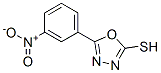 CAS 登录号：41421-07-2， 5-(3-硝基苯基)-1,3,4-恶二唑-2-硫醇