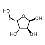 CAS 登录号：41546-30-9， alpha-L-呋喃木糖