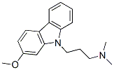 CAS 登录号：41562-73-6， 3-(2-甲氧基咔唑-9-基)-N,N-二甲基-丙-1-胺